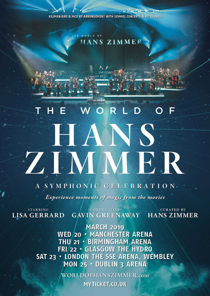 Hans Zimmer announces spectacular 'The World of Hans Zimmer' UK tour