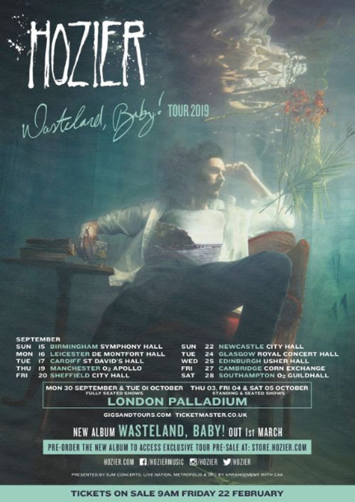 hozier uk tour prices