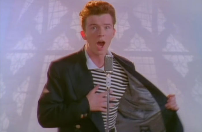 'Never Gonna Give You Up' hits a billion views - TotalNtertainment