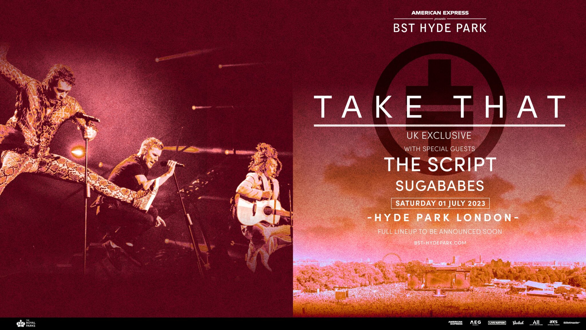Take That to headline BST Hyde Park TotalNtertainment