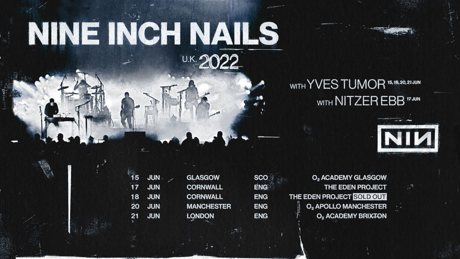 Nine inch Nails year Zero. Nine inch Nails with Teeth. And all that could have been Nine inch Nails. Nin closer.